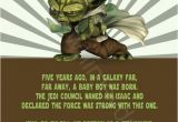 Yoda Birthday Invitations Star Wars Yoda Printable Birthday Party Invitation Diy