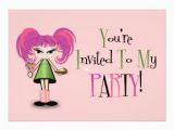 You Re Invited Birthday Invitations You 39 Re Invited to My Party Pink Princess Party 5×7 Paper