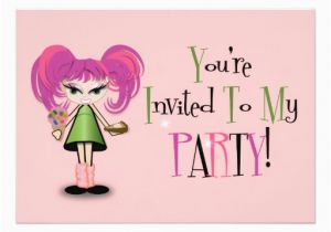 You Re Invited Birthday Invitations You 39 Re Invited to My Party Pink Princess Party 5×7 Paper