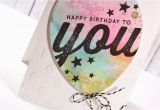 You Tube Birthday Cards Watercolor Balloon Birthday Card Youtube