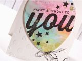 You Tube Birthday Cards Watercolor Balloon Birthday Card Youtube