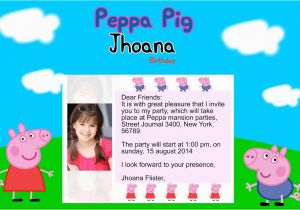 Youtube Birthday Party Invitations How to Create Birthday Party Invitations Peppa Pig