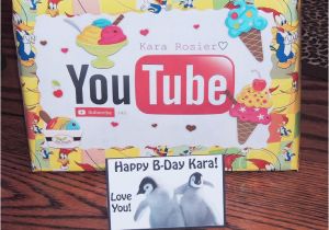 Youtube Funny Birthday Cards Diy Birthday Blog Youtube Birthday Party Free Food Card