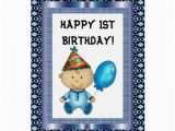 Zazzle Birthday Cards Happy 1st Birthday Card Zazzle