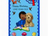 Zazzle Birthday Cards One Year Old Birthday Greeting Card Zazzle