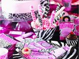 Zebra Decorations for Birthday Party Diva Zebra Birthday Express