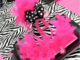 Zebra Decorations for Birthday Party Hot Pink and Zebra Print Birthday Party Ideas Photo 1 Of