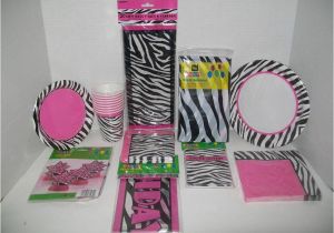 Zebra Decorations for Birthday Party Zebra Fun Zebra Passion Hot Pink Party Supplies