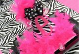 Zebra Print Birthday Decorations Hot Pink and Zebra Print Birthday Party Ideas Photo 1 Of