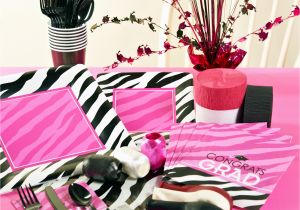 Zebra Print Birthday Decorations Supplies Zebra Print Party Supplies