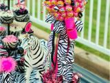 Zebra Print Birthday Party Decorations Decoracion Para 15 Anos Estilo Animal Print 50 Ideas Y