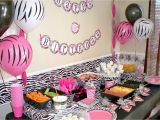 Zebra Print Birthday Party Decorations Zebra Print Party Supplies Party Favors Ideas
