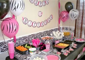 Zebra Print Birthday Party Decorations Zebra Print Party Supplies Party Favors Ideas