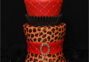 Zebra Print Decorations for A Birthday Party Cake Fit for A Diva Cakecentral Com