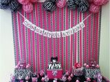 Zebra Print Decorations for A Birthday Party Pink N Zebra Stripe Candy Buffet Budget Bash Pinterest