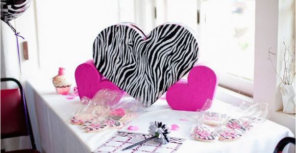 Zebra Print Decorations for A Birthday Party Zebra Print Card Box Zebra Birthday Party Pinterest