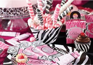 Zebra Print Decorations for Birthday Party Diva Zebra Print Party Supplies Birthdayexpress Com