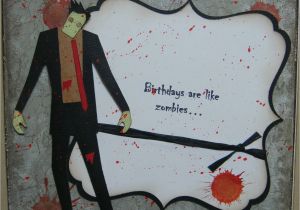 Zombie Birthday Cards Pam Auty Walking Dead Inspired Zombie Birthday Cards