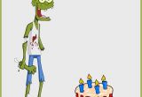 Zombie Birthday Cards Zombie Birthday Cards the Cool Card Shop