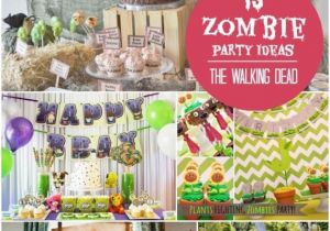 Zombie Birthday Decorations 13 Walking Dead and Zombie Birthday Parties Spaceships