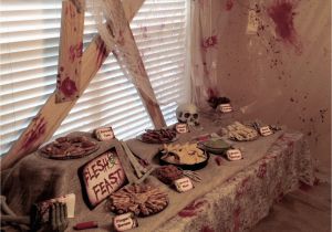 Zombie Birthday Decorations Real Party Zombie Apocalypse A Well Crafted Party