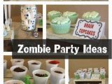 Zombie Birthday Party Decorations the Partying Zombies Boy S Birthday Spaceships and Laser