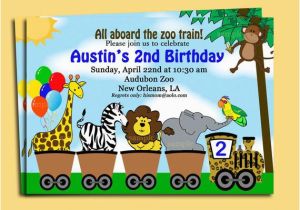 Zoo Birthday Invitations Free Animal Parade Invitation Printable or Printed with Free