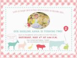 Zoo Birthday Invitations Free Petting Zoo Kids Birthday Invitation Printable by