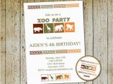 Zoo Birthday Invitations Free Zoo Birthday Invitation Printable Safari Party Invite Thank