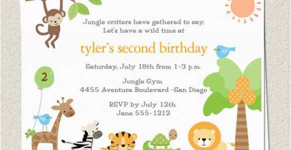 Zoo themed Birthday Party Invitations Zoo Birthday Party Invitations Bagvania Invitations Ideas