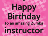 Zumba Birthday Card Happy Birthday Zumba Quotes Quotesgram