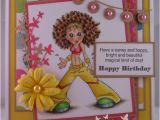 Zumba Birthday Card Wishcraft Zumba Chick My Crafty Heart Dt