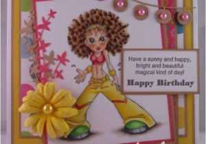 Zumba Birthday Card Wishcraft Zumba Chick My Crafty Heart Dt